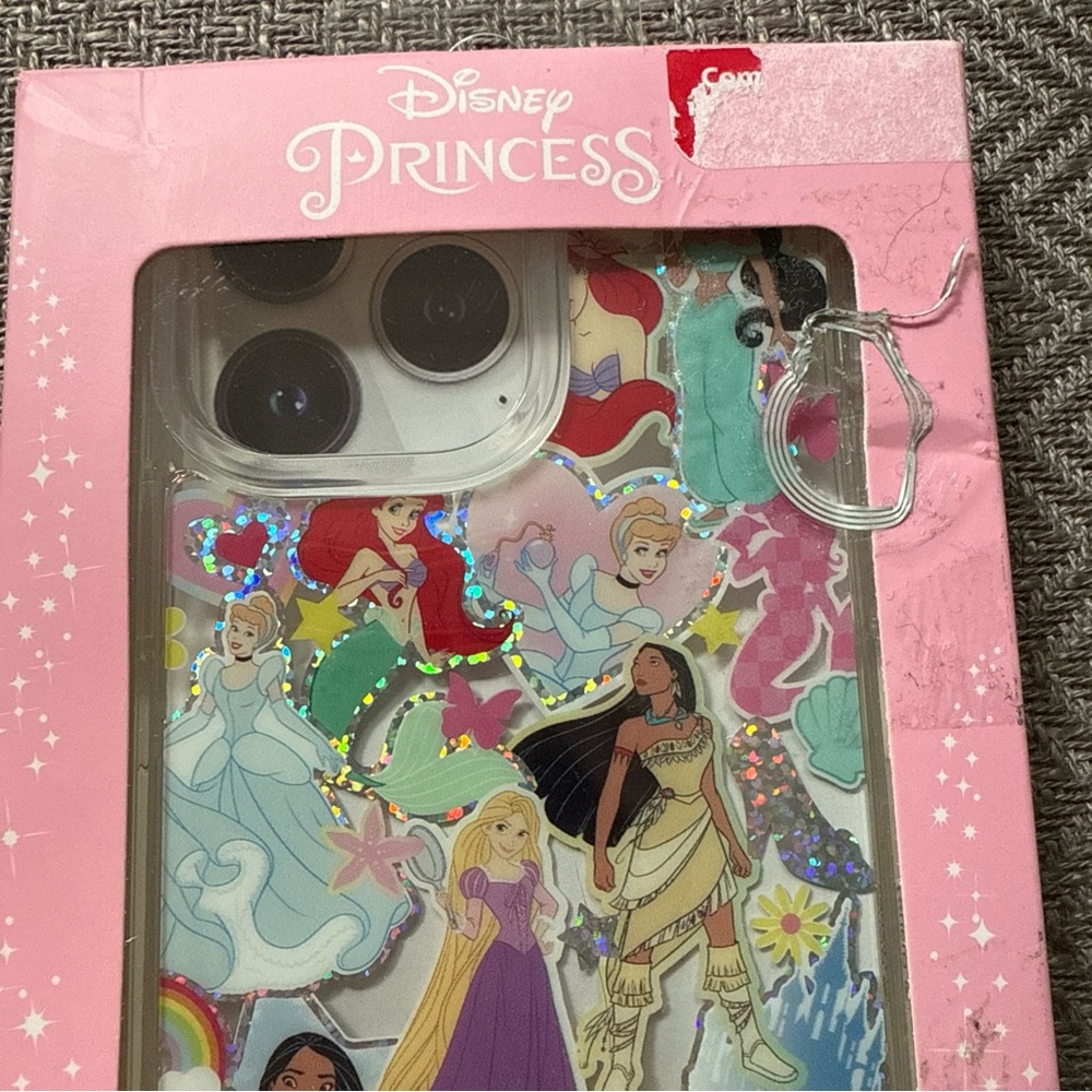 Disney Princess Phone Case - Pink and Multicolor